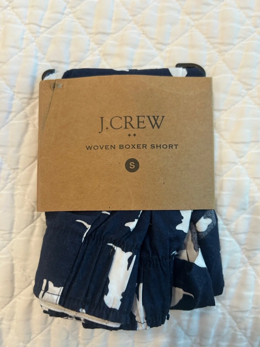 J.CREW Woven Boxer Shorts in Labs Print